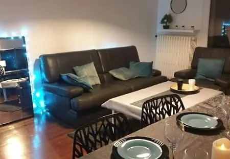 Apartament Cosy T4 8 Guests Terrasse Et Garage Grenoble