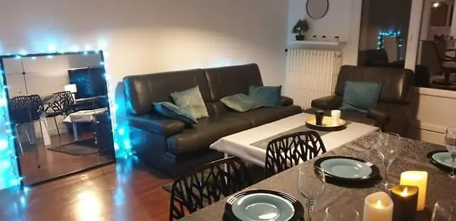 Apartament Cosy T4 8 Guests Terrasse Et Garage Grenoble